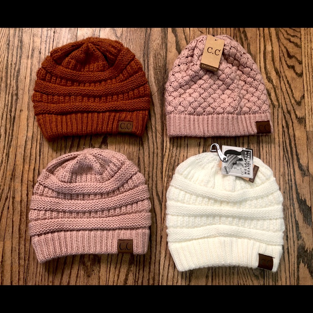 4pc. CC Beanie bundle
